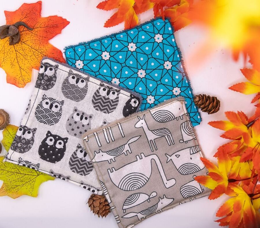 Lingette démaquillante zéro déchet (pack de 4)