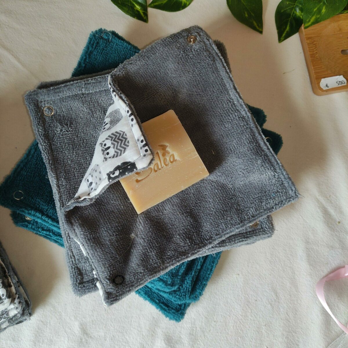 Housse pour savon – GRIS