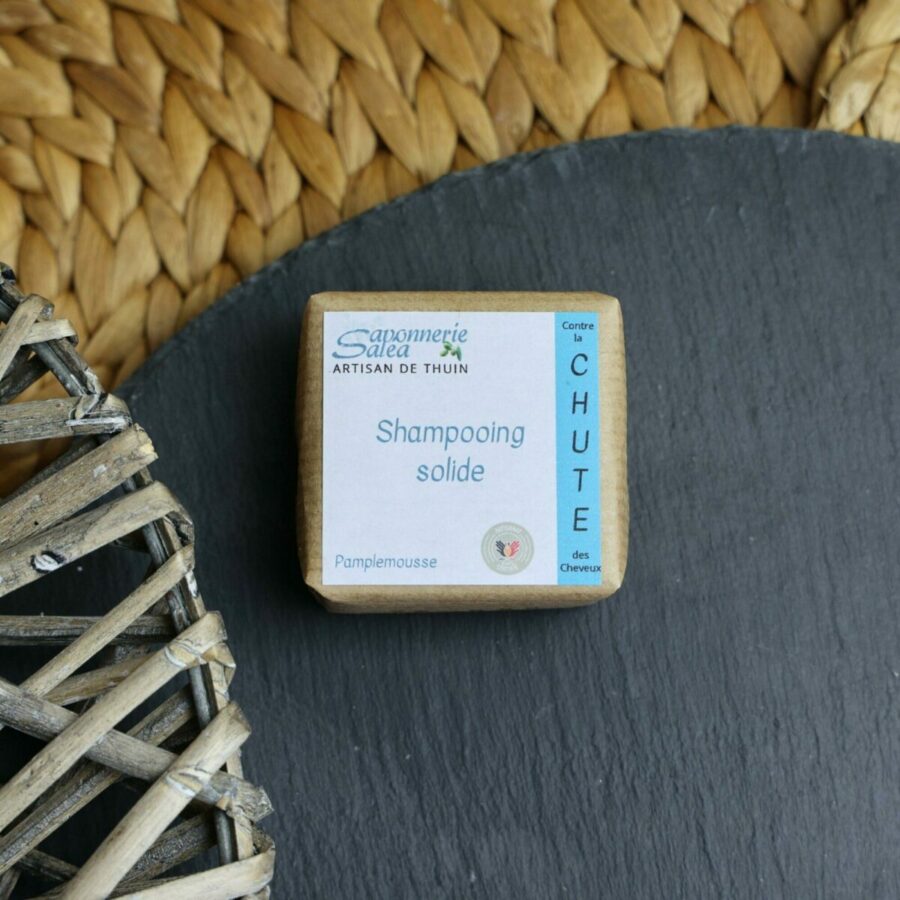 Shampooing solide contre la chute de cheveux
