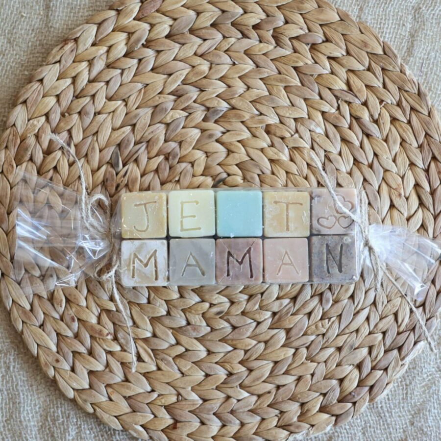 Cubes de Savon “Je t❤️ Maman” – Édition Spéciale Fête des Mères SALEA