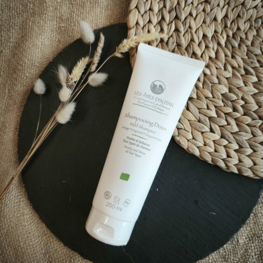 shampooing au lait d'anesse