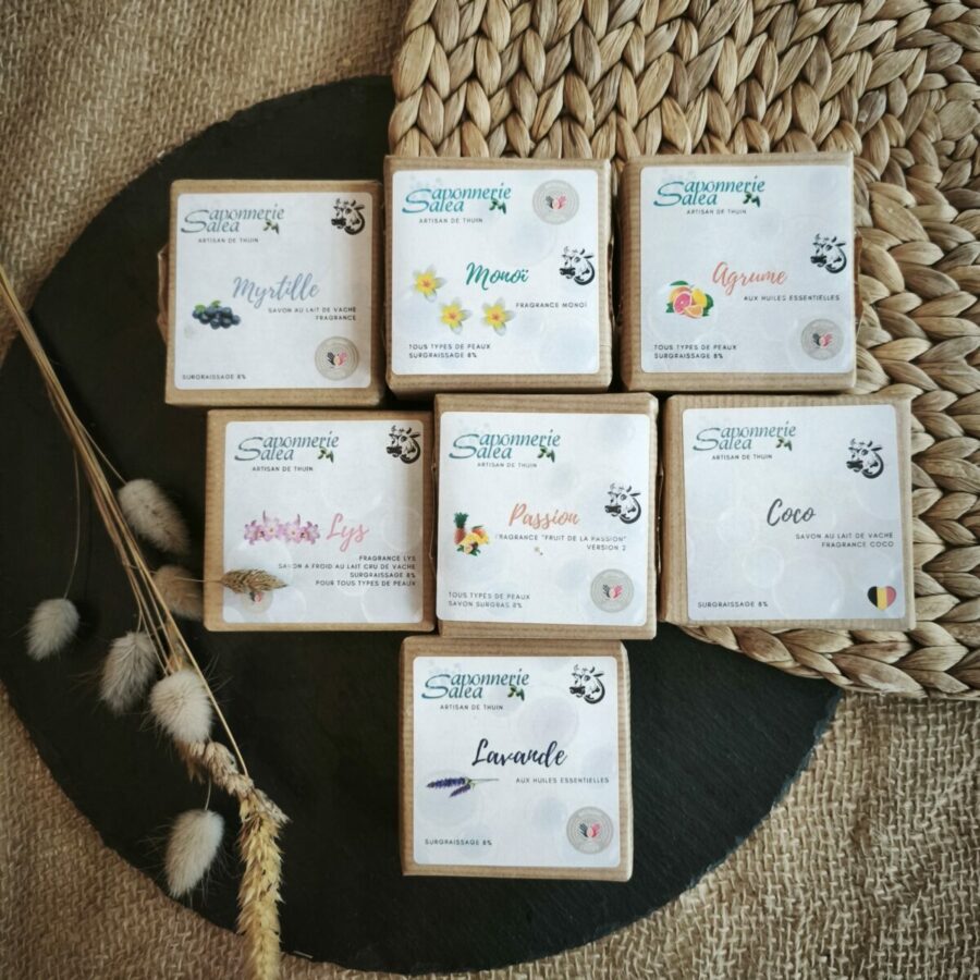 Savon au lait de vache parfumé