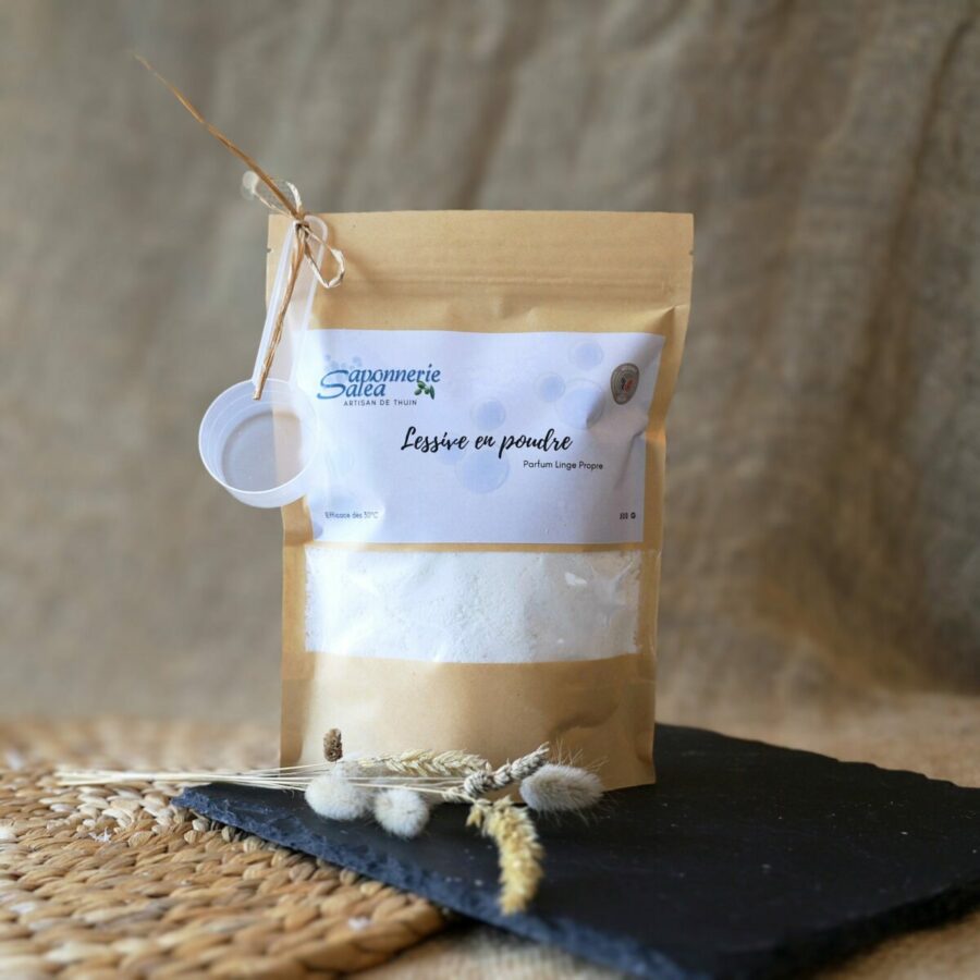 🧺 Lessive en poudre artisanale au savon de coco – 500 g