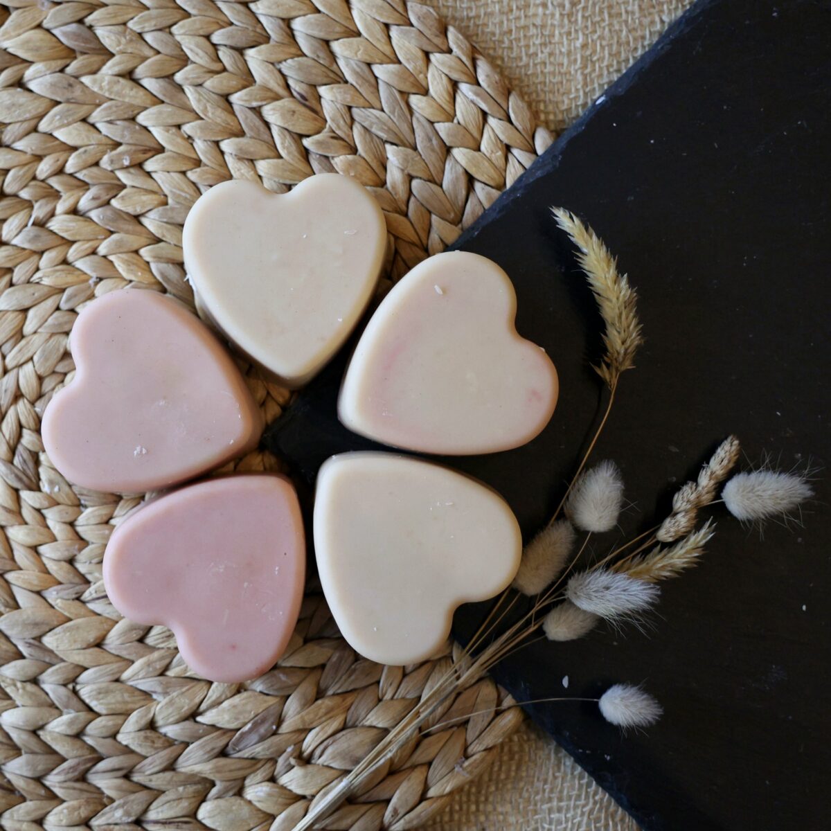 💜 Cœur au Lait de Chèvre – Parfum Violette