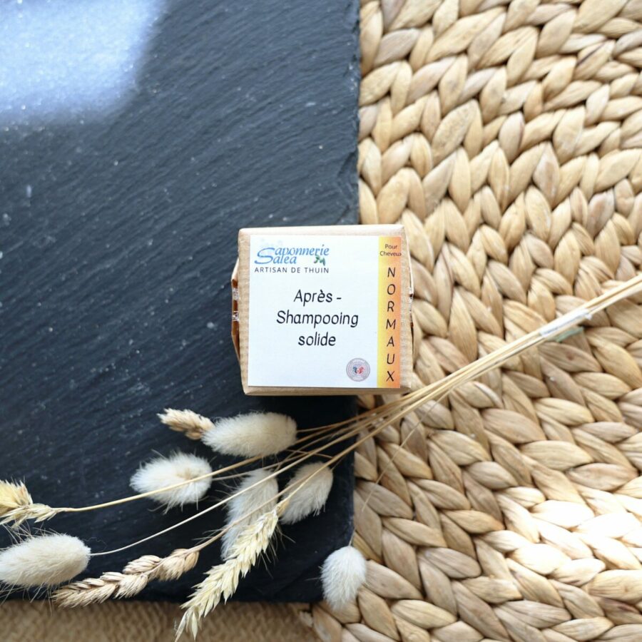 💛 Après-shampoing solide – Cheveux normaux